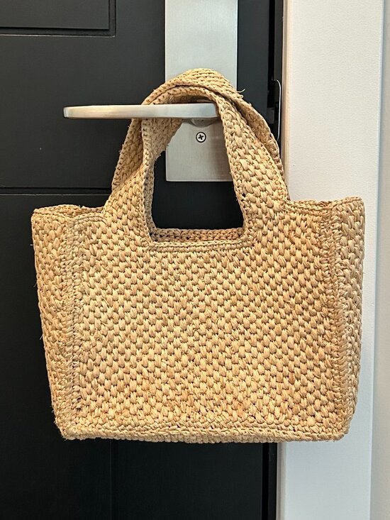 Hat Attack Handbags - Hat Attack Mini Lulu Tote in Natural